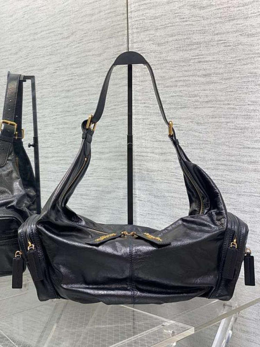 Classic Leather Top Handle Bag