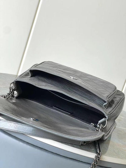 Leather Top Handle Bag