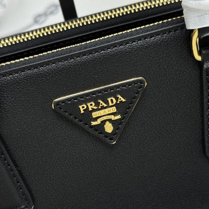 Leather Top Handle Bag