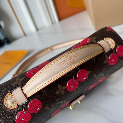 Modern Italian-Inspired Monogram Shoulder Bag
