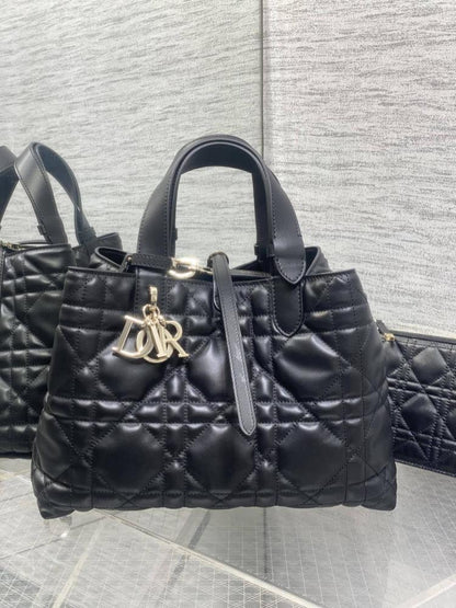 Leather Top Handle Bag