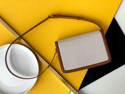 Modern Refined Leather Top Handle Bag