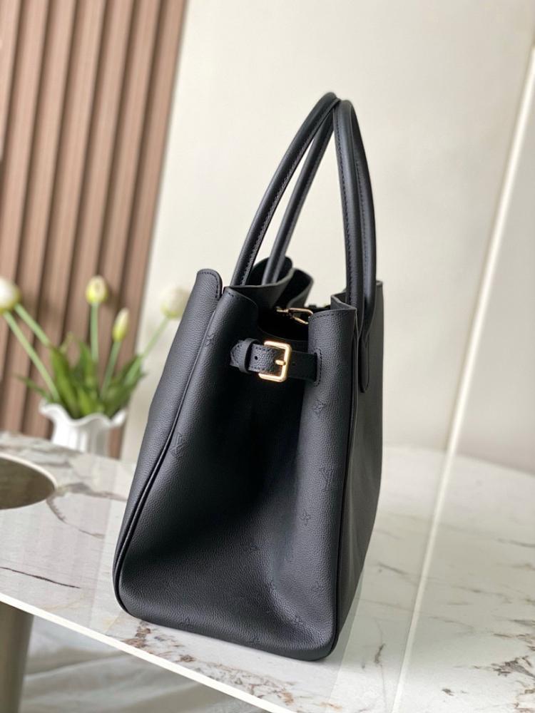 Modern Stylish Calfskin Top Handle Bag