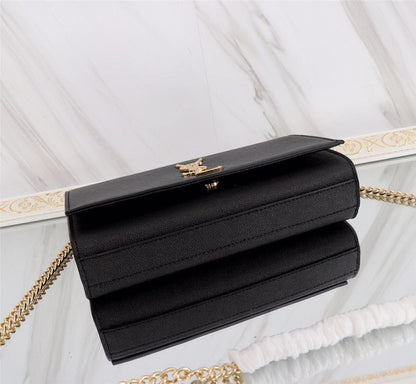Classic Italian-Inspired Grey Bag