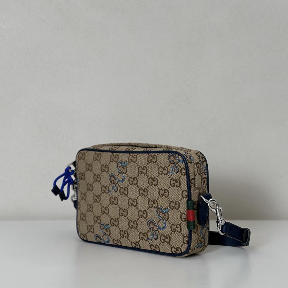 Embroidered Top Handle Bag
