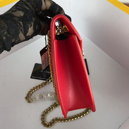 Italian-Inspired Luxury Leather Shoulder Bag