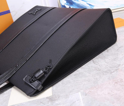 Italian-Inspired Elegant Calfskin Top Handle Bag