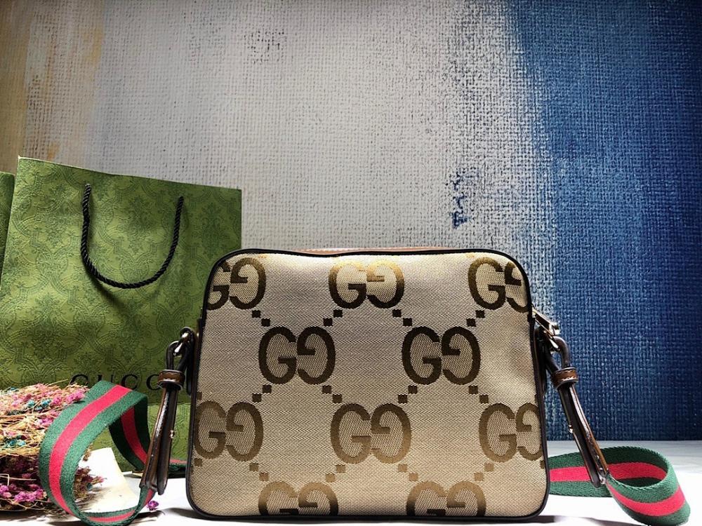 Modern Refined Monogram Leather Top Handle Bag