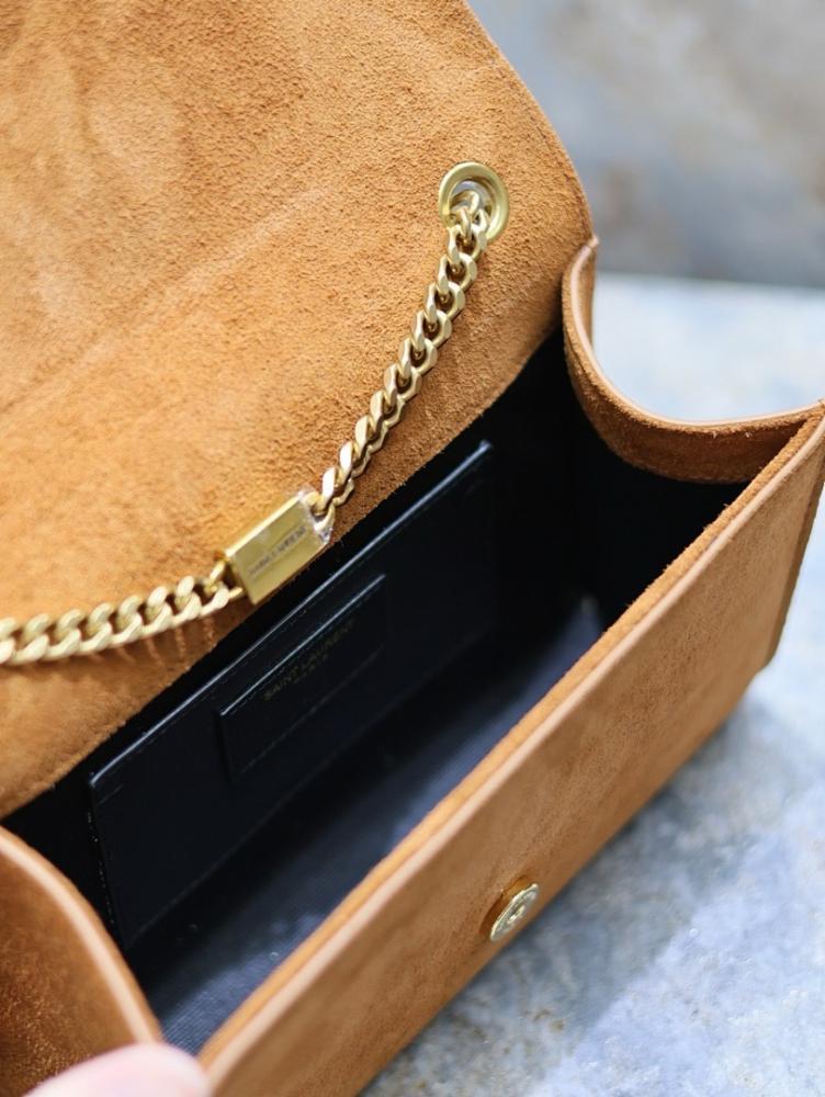 Italian-Inspired Stylish Gold Crossbody Bag