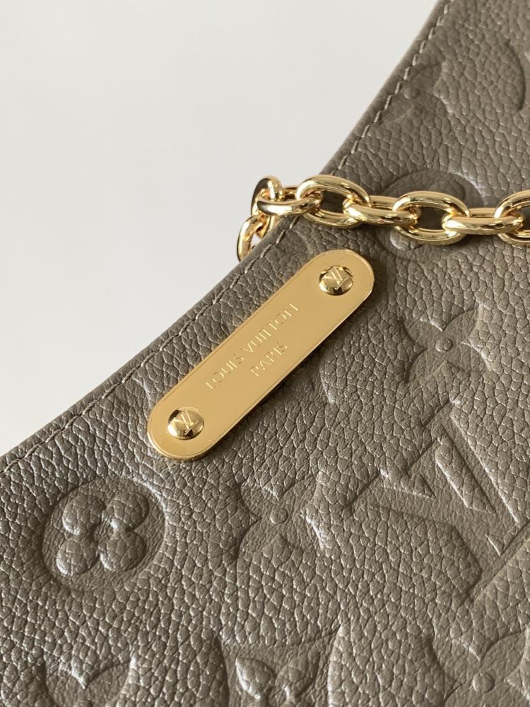 Luxury Gold Leather Top Handle Bag