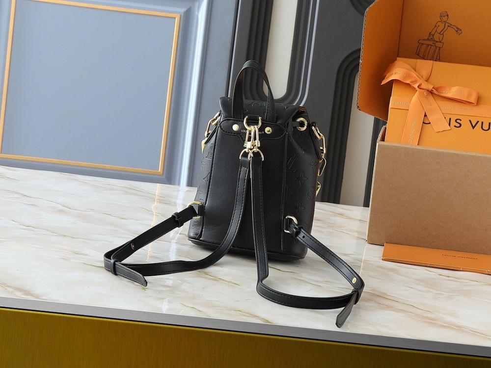 Luxury Premium Monogram Leather Shoulder Bag