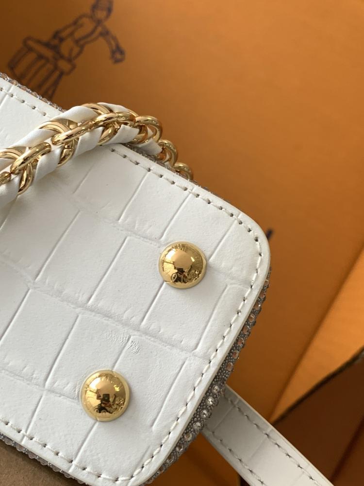 Crystal-Embellished Leather Wallet