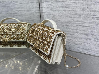 Leather Top Handle Bag