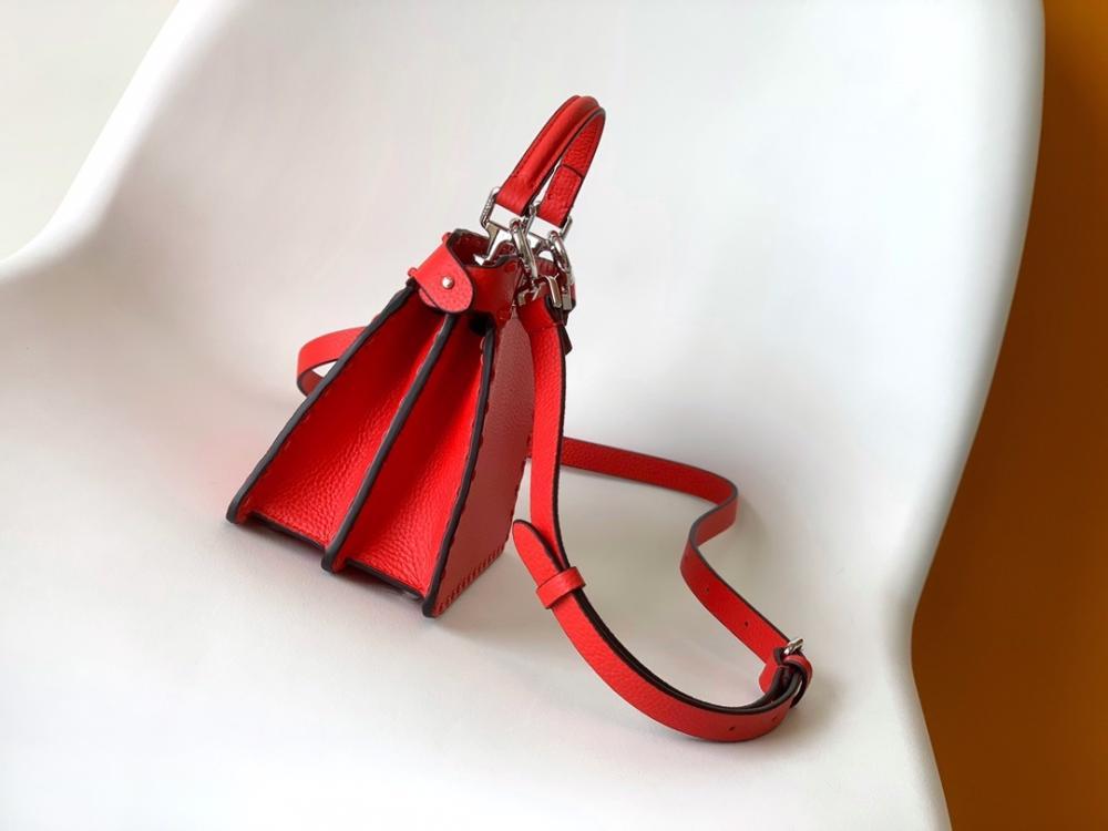 Calfskin Top Handle Bag