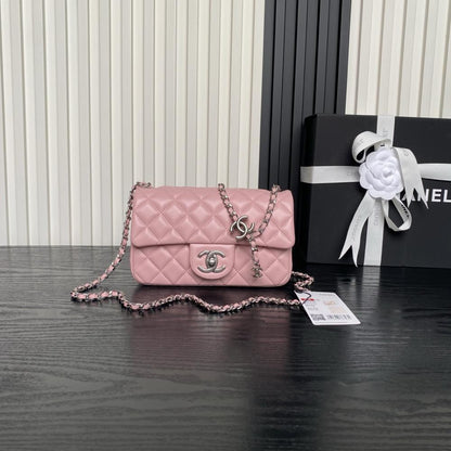 Gold Top Handle Bag