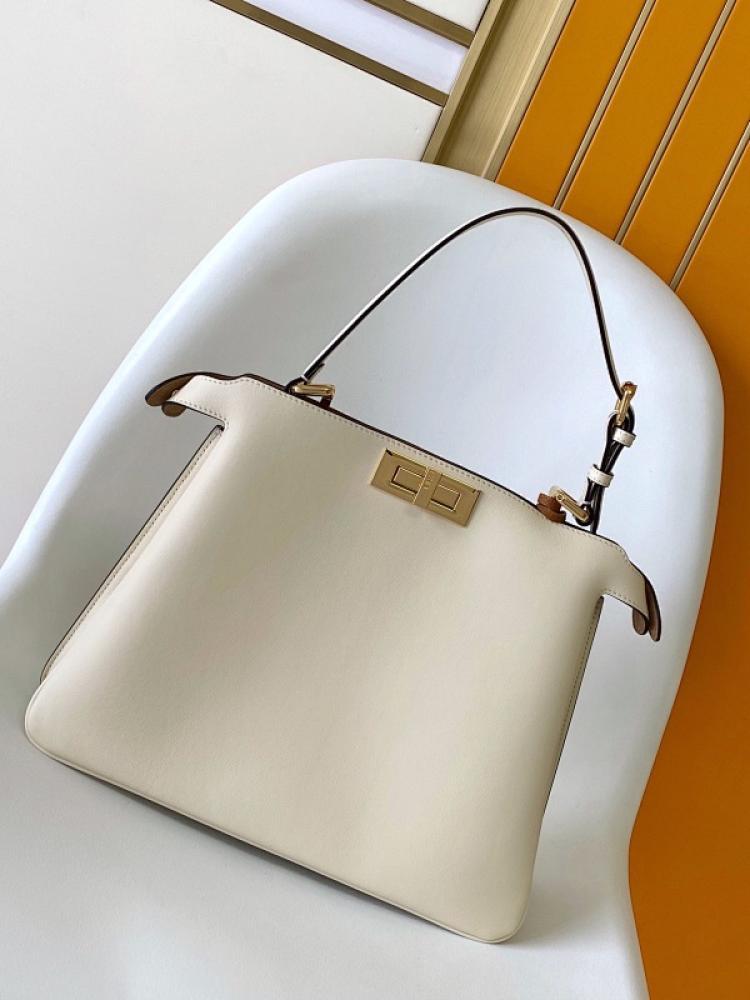 Printed Leather Shoulder Bag