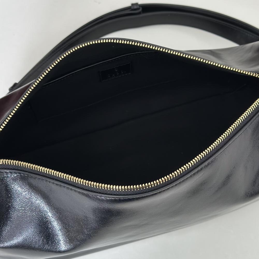 Leather Top Handle Bag