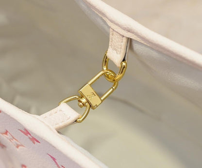 Stylish Premium Pink Leather Shoulder Bag