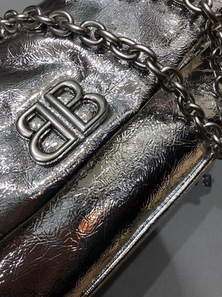 Stylish Refined Calfskin Top Handle Bag