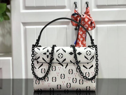 Leather Top Handle Bag