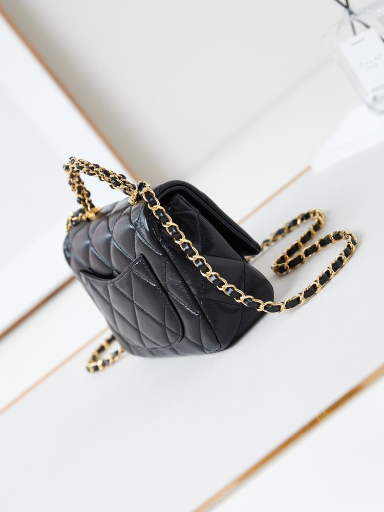 Leather Top Handle Bag