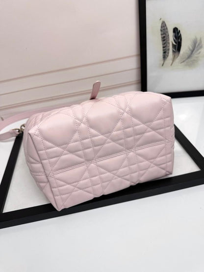 Italian-Inspired Luxury Leather Top Handle Bag