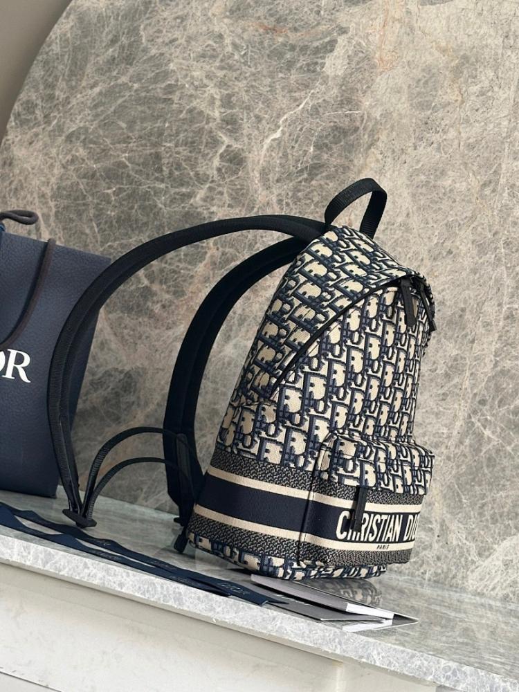 Modern Stylish Monogram Canvas Backpack