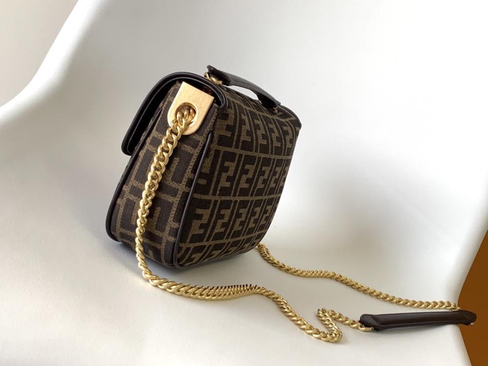 Woven Jacquard Shoulder Bag