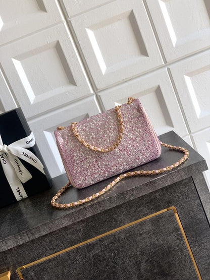 Quilted Top Handle Bag