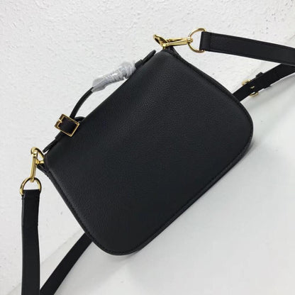 Luxury Leather Top Handle Bag