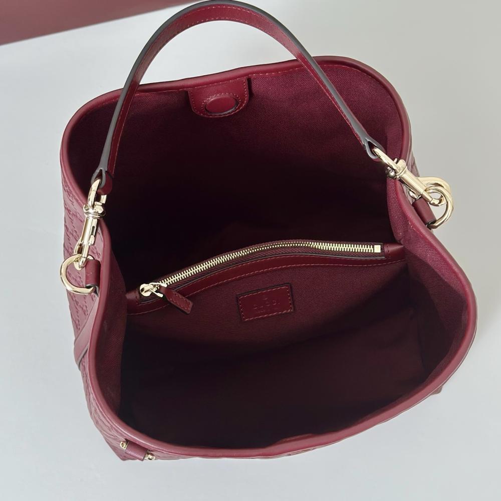 Leather Top Handle Bag