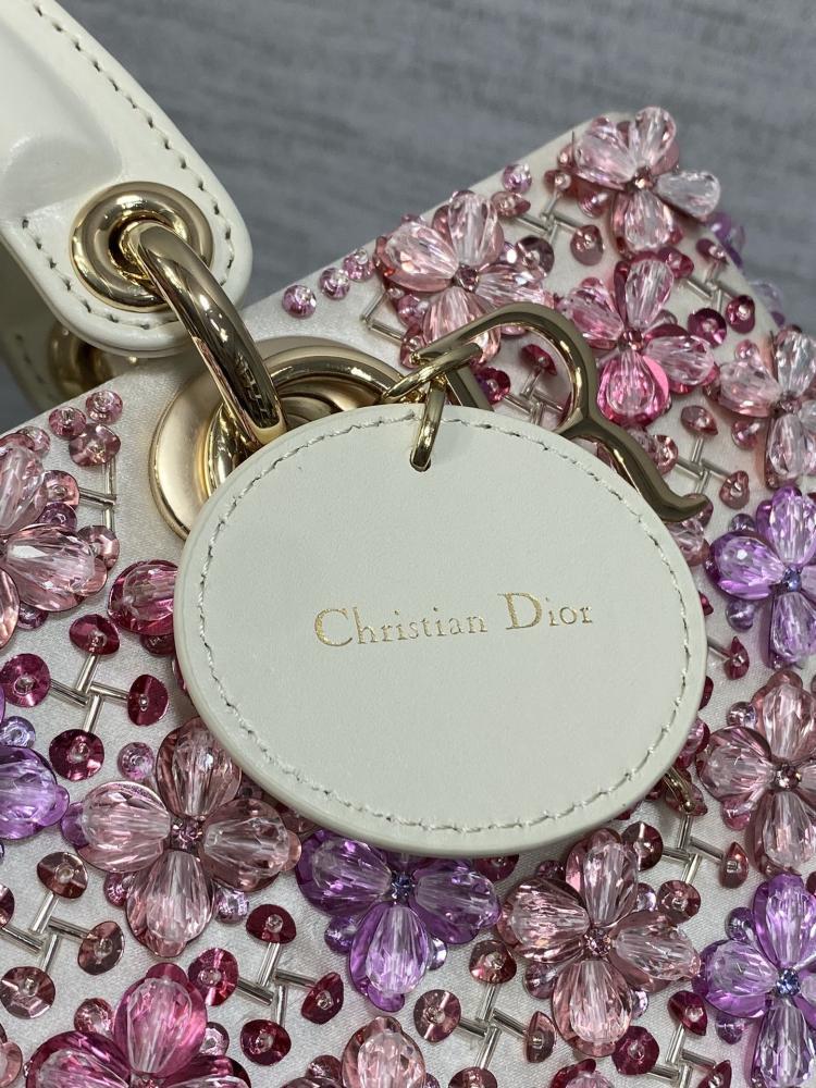 Embroidered Top Handle Bag
