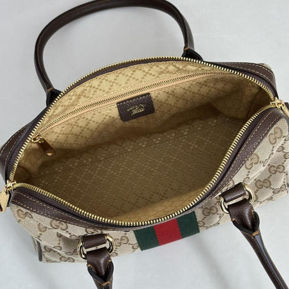 Leather Top Handle Bag