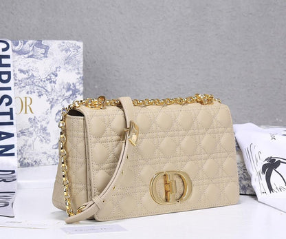 Luxury Premium Silver Lambskin Crossbody Bag