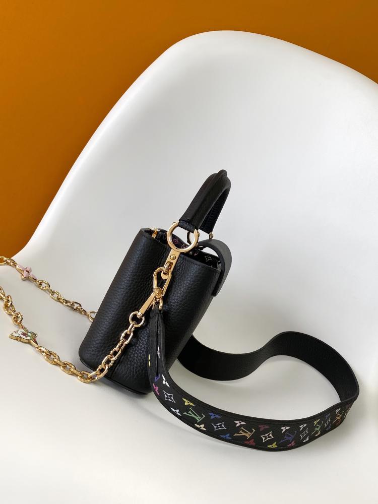 Calfskin Top Handle Bag