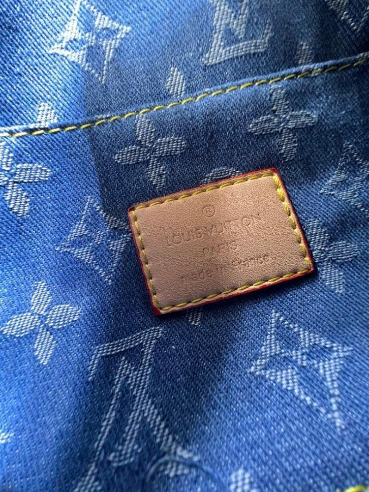 Italian-Inspired Stylish Denim Top Handle Bag