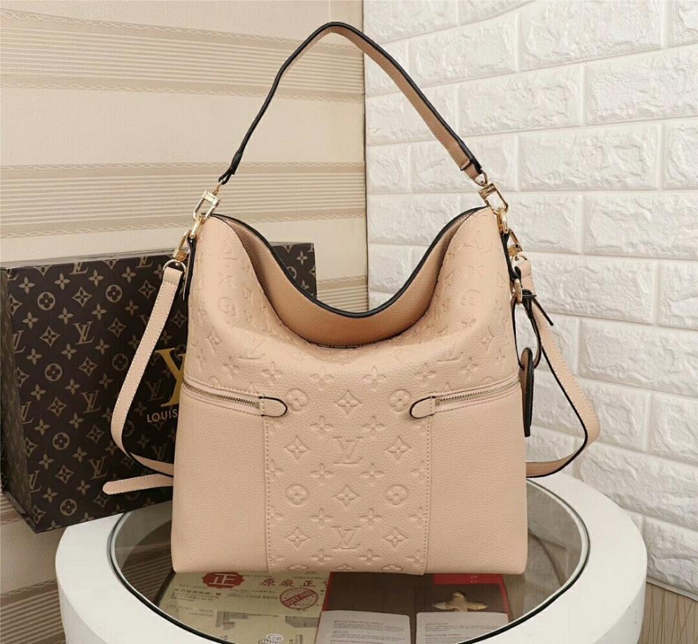 Modern Refined Monogram Top Handle Bag