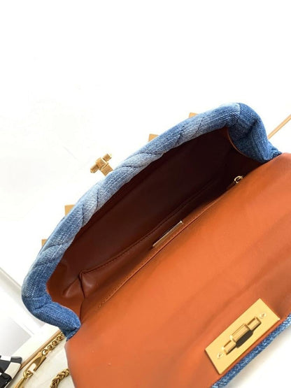 Luxury Quilted Lambskin Shoulder Bag – Limited Edition