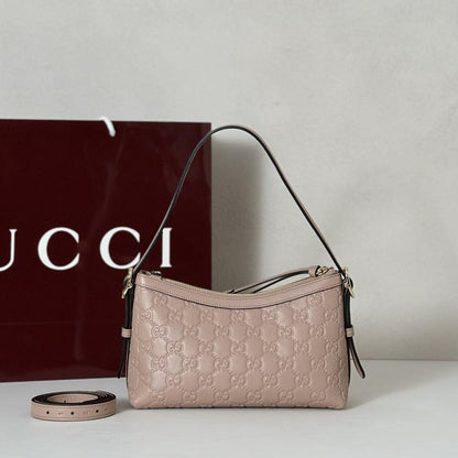 Leather Top Handle Bag