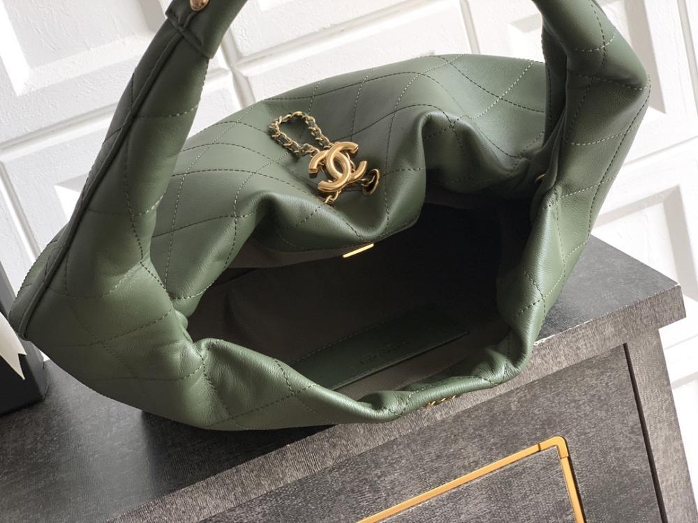 Woven Calfskin Hobo Bag