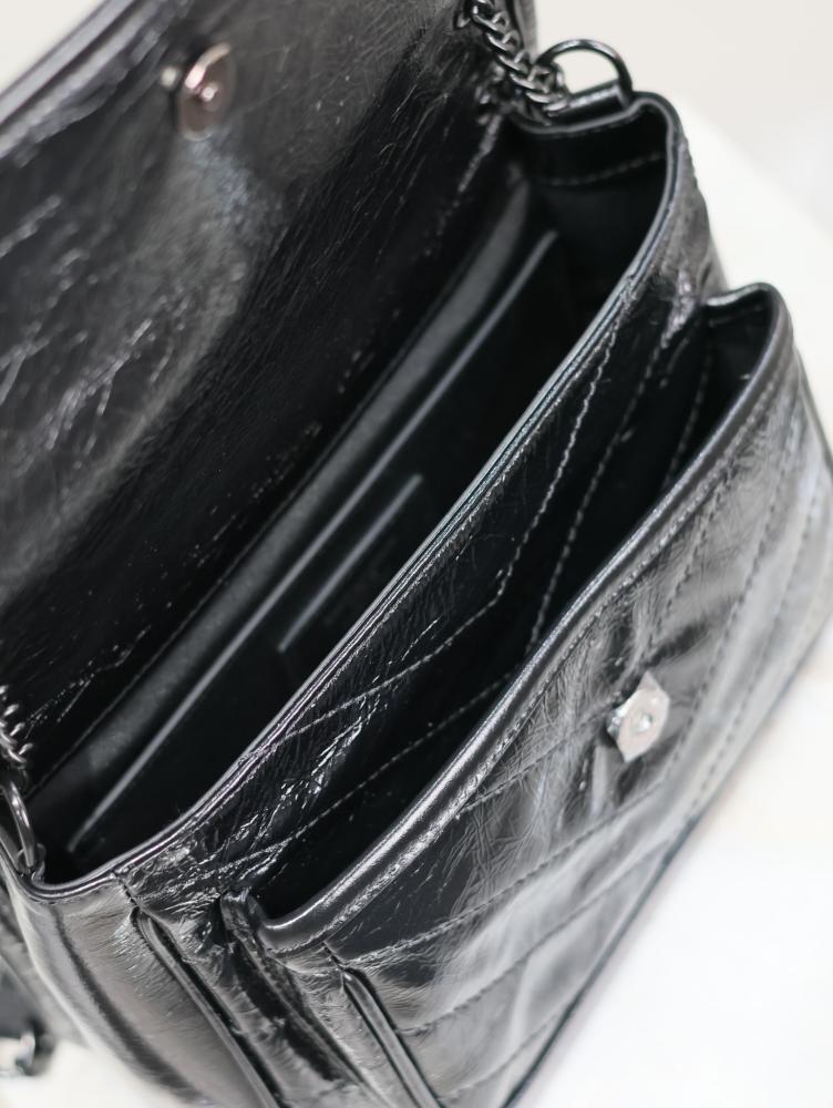 Leather Top Handle Bag