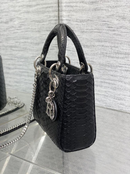Luxury Leather Top Handle Bag