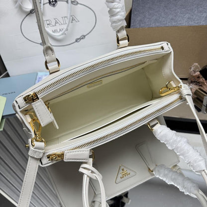 Luxury Leather Top Handle Bag