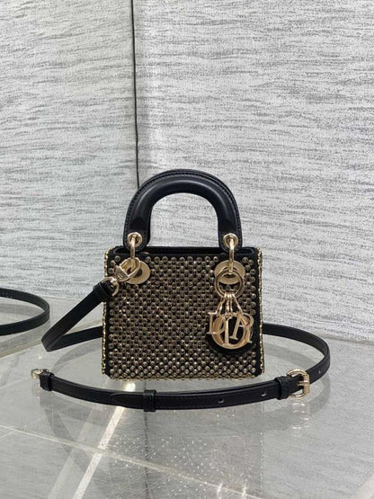 Luxury Leather Top Handle Bag