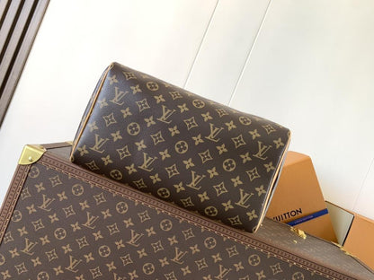 Leather Top Handle Bag