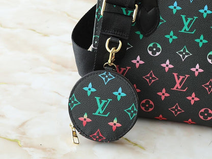 OnTheGo Monogram Jacquard Shoulder Bag