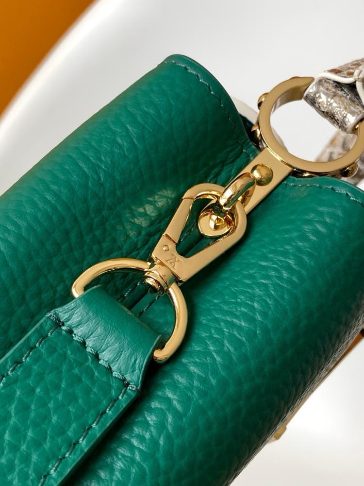 Calfskin Top Handle Bag