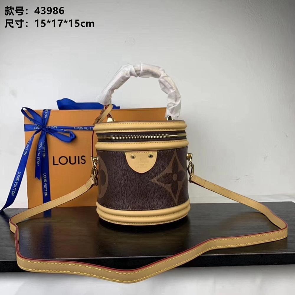 Elegant Premium Gold Monogram Calfskin Shoulder Bag