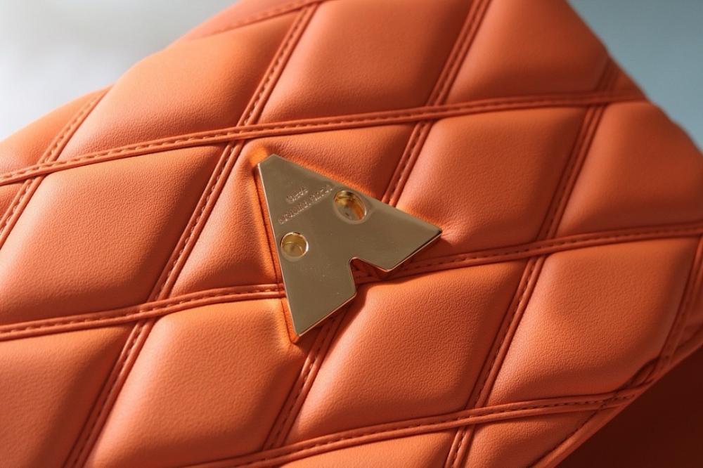 Modern Premium Quilted Lambskin Top Handle Bag