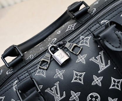 Luxury Refined Monogram Calfskin Crossbody Bag